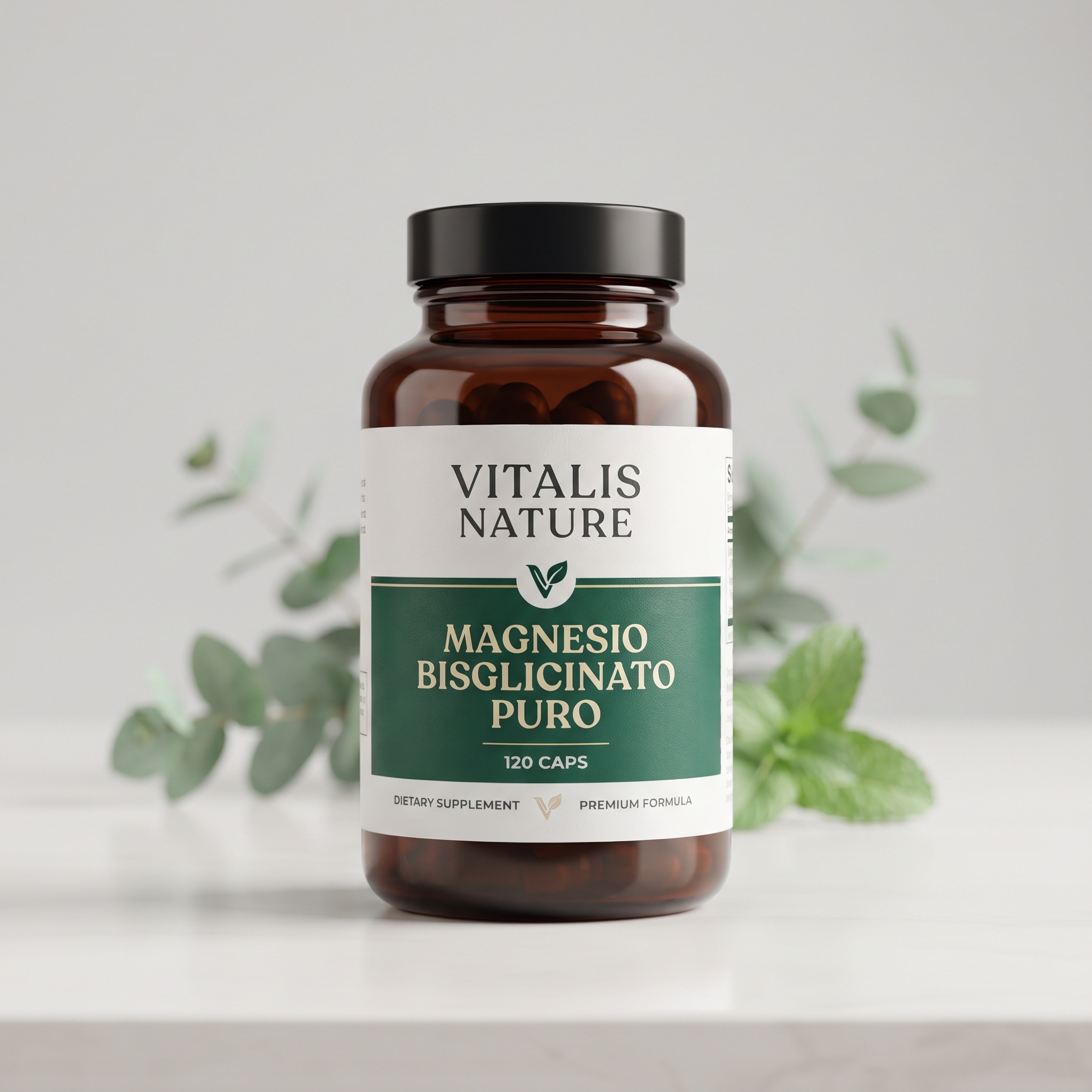Magnesio Bisglicinato Puro Vitalis Nature